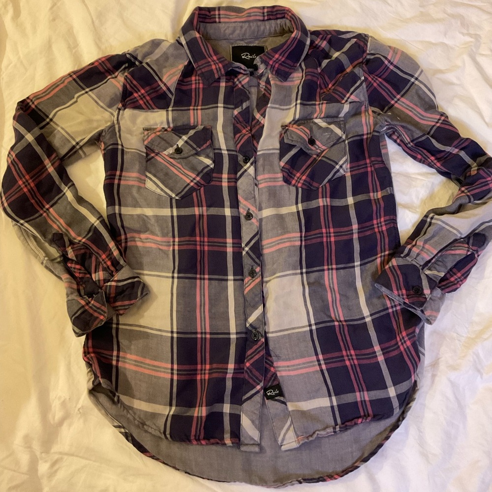 Rails Plaid Button Down Shirt - Picture 3 of 8